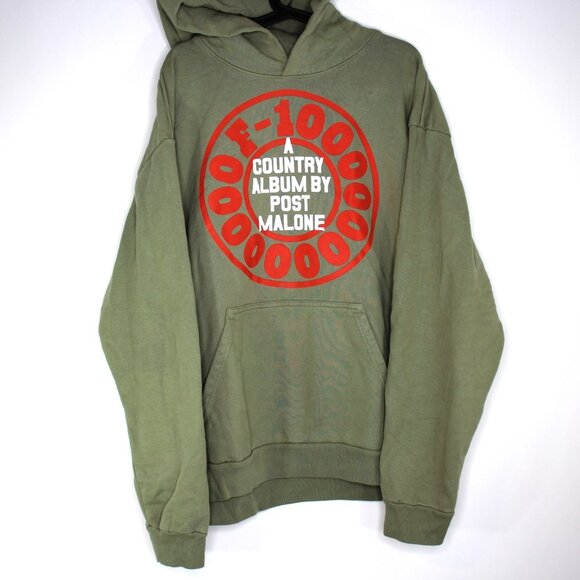 Posty Co. Mens XL F-1 Trillion Post Malone Concert Tour Heavy Hoodie NEW N1375 - Picture 1 of 5